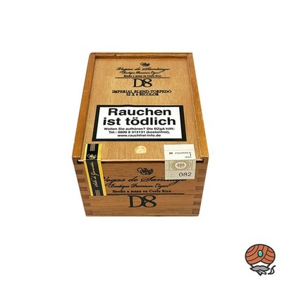 Vegas de Santiago D8 Imperial Blend Torpedo Zigarren 6x52 Bicolor 20er