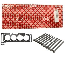 ELRING Zylinderkopfdichtung 0,65mm Rechts + Schrauben-Satz f&uuml;r MERCEDES C W203