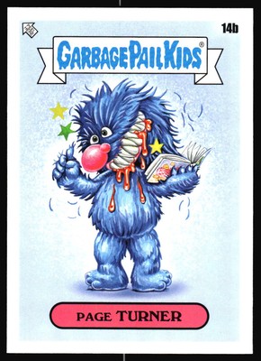 2022 Topps Garbage Pail Kids: Book Worms Page Turner #14b