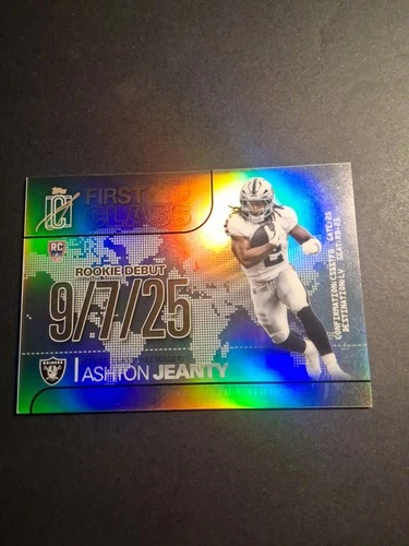 2025 Topps Signature Ashton Jeanty Base (RAW)