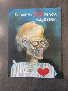 Vintage 1971 Hallmark Monster Valentine's Card "I've got my EYE on you" RARE
