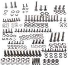 Small Block For Chevy Sbc Stainless Steel Engine Bolt Kit 283 305 327 350 400 Sb