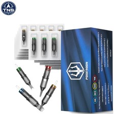 Poseidon Tattoo Cartridge Needles 50Pcs Assorted Mix RL RS Magnum Curved Round
