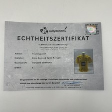 Borussia Dortmund Trainingsshirt Emre Can und Karim Adeyemi signiert Puma COA L