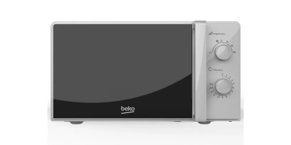 BEKO Mikrowelle Solo20L MOC20100 silber 700 W 6 Stufen