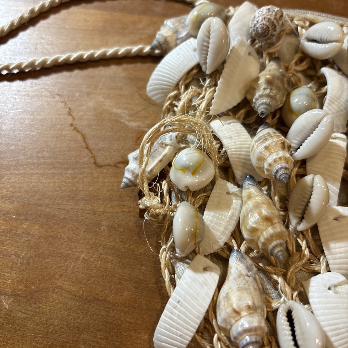 Vintage Handmade Sea Shell Purse/Clutch View 5