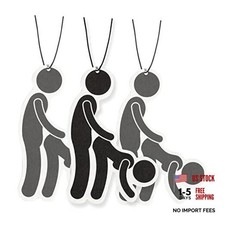 Fresh Fresheners 4 Pack Scented with Premium Oils Doggy Stick Figures 