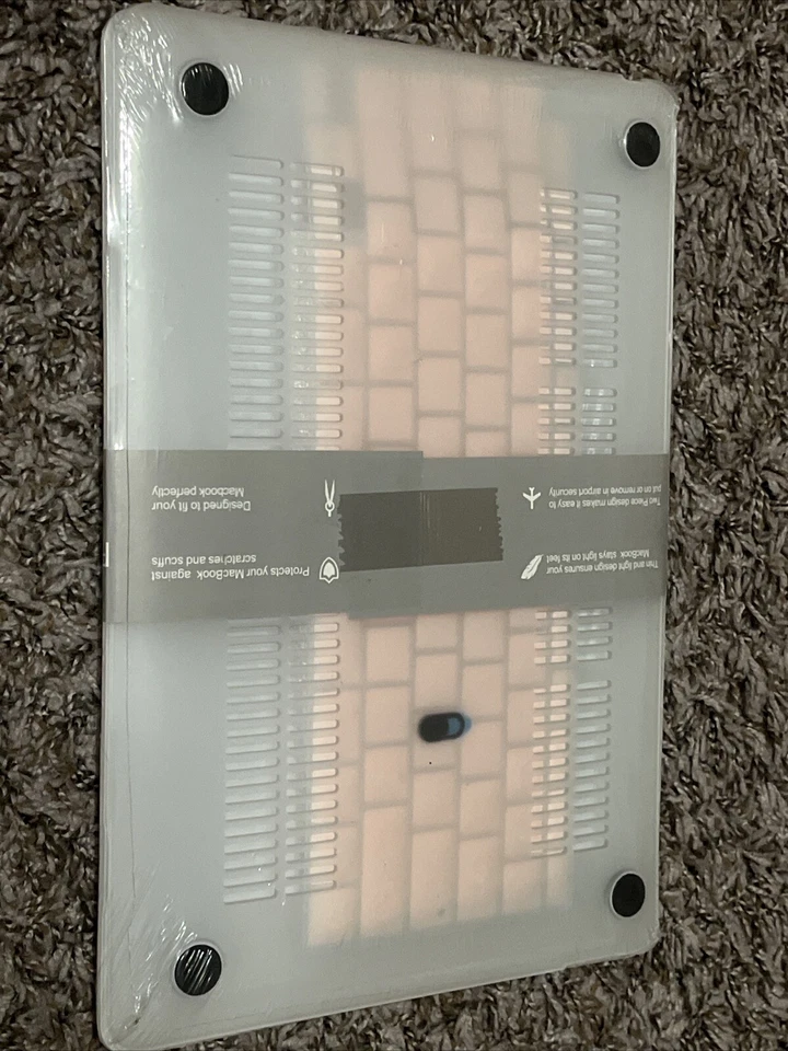 Capa rígida de mármore rosa e capa de teclado para New Air 13" A1932/A2179/A2337 - Imagem 4 de 4