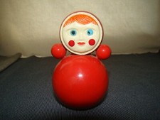 Tumbler doll celluloid made in the USSR