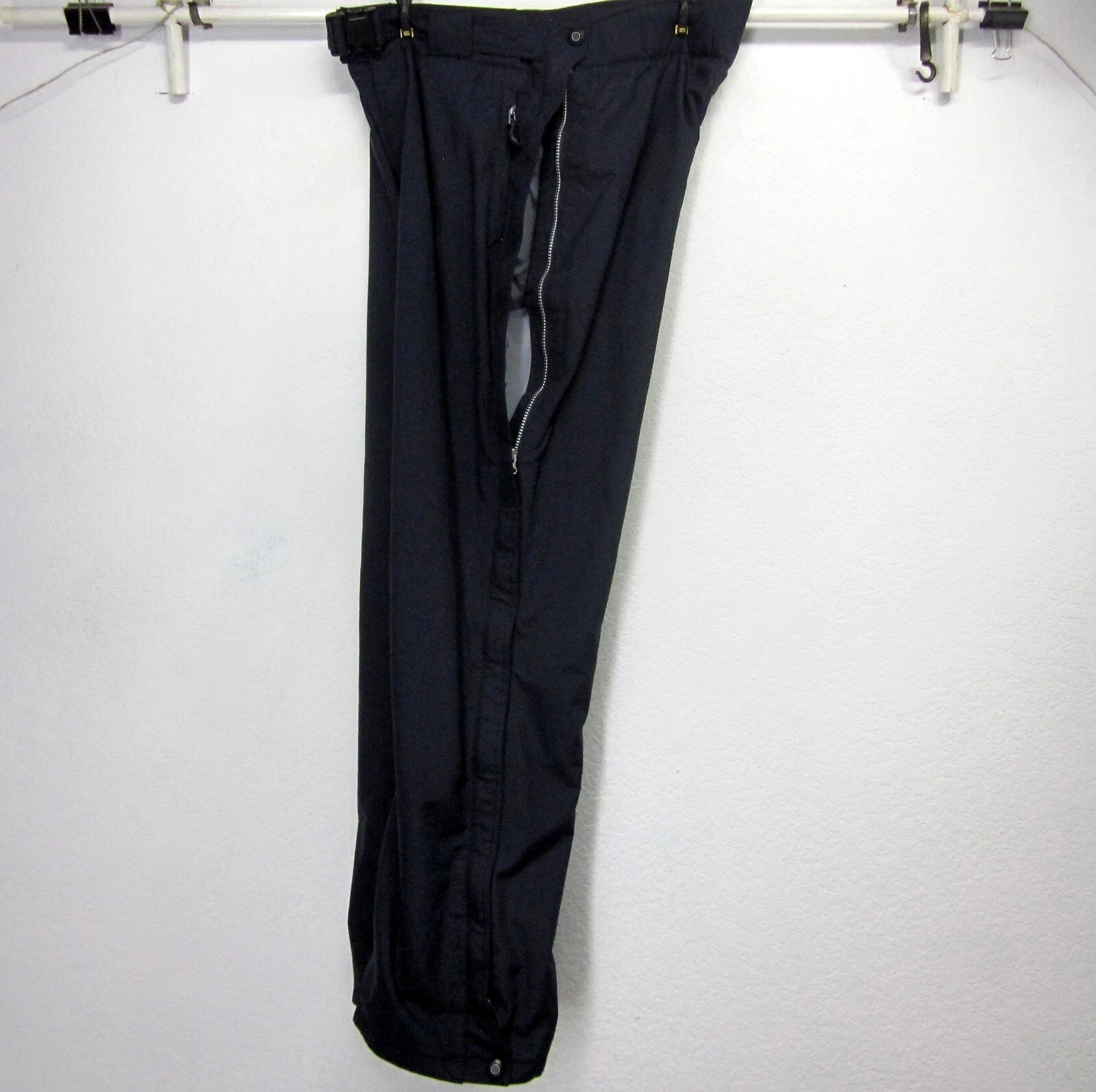nordica belted ski snowboard zip pockets gaiters pants