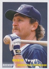 2021 Topps Archives 1957 Retro Robin Yount 20 Milwaukee Brewers nm/mt