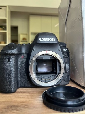 Canon EOS 6D Mark II 26.2 MP Digital SLR Camera - Black (1897C002)