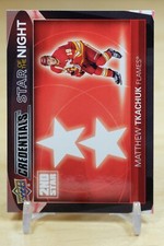 2021-22 UD Credentials Star of The Night #2S-3 Matthew Tkachuk