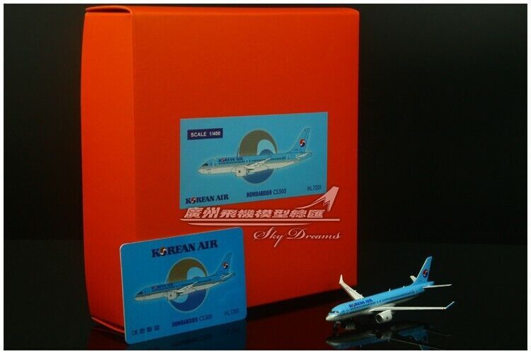 1:400 JC WINGS KOREAN AIR CS300 Passenger Airplane Plane