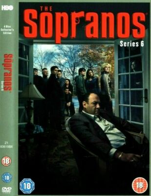 The Sopranos - Series 6 Part 1 (DVD-2006, 4-Disc Box Set) R2. THE