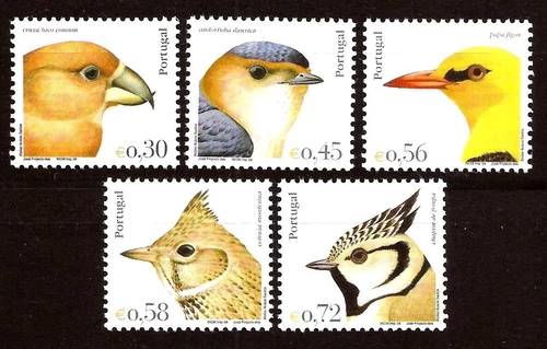 [0405] Portugal, 2004, full set MNH** Local birds, nature, wildlife