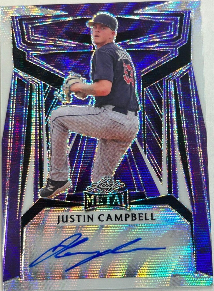 2023 Leaf Metal - Justin Campbell #BA-JC3 - 1 of 1