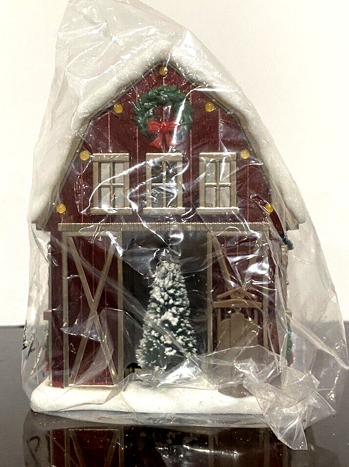 BATH & BODY WORKS Christmas Red Winter Barn Wallflower Plug Spotlight Projector-image