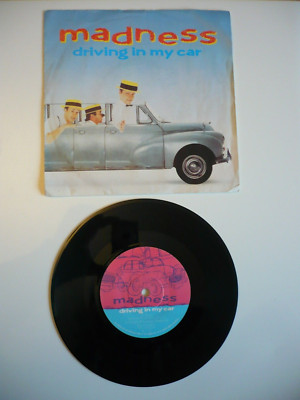 Madness Driving In My Car 7'' Vinyl UK 1982 Stiff 1st Press A1/B1 Single