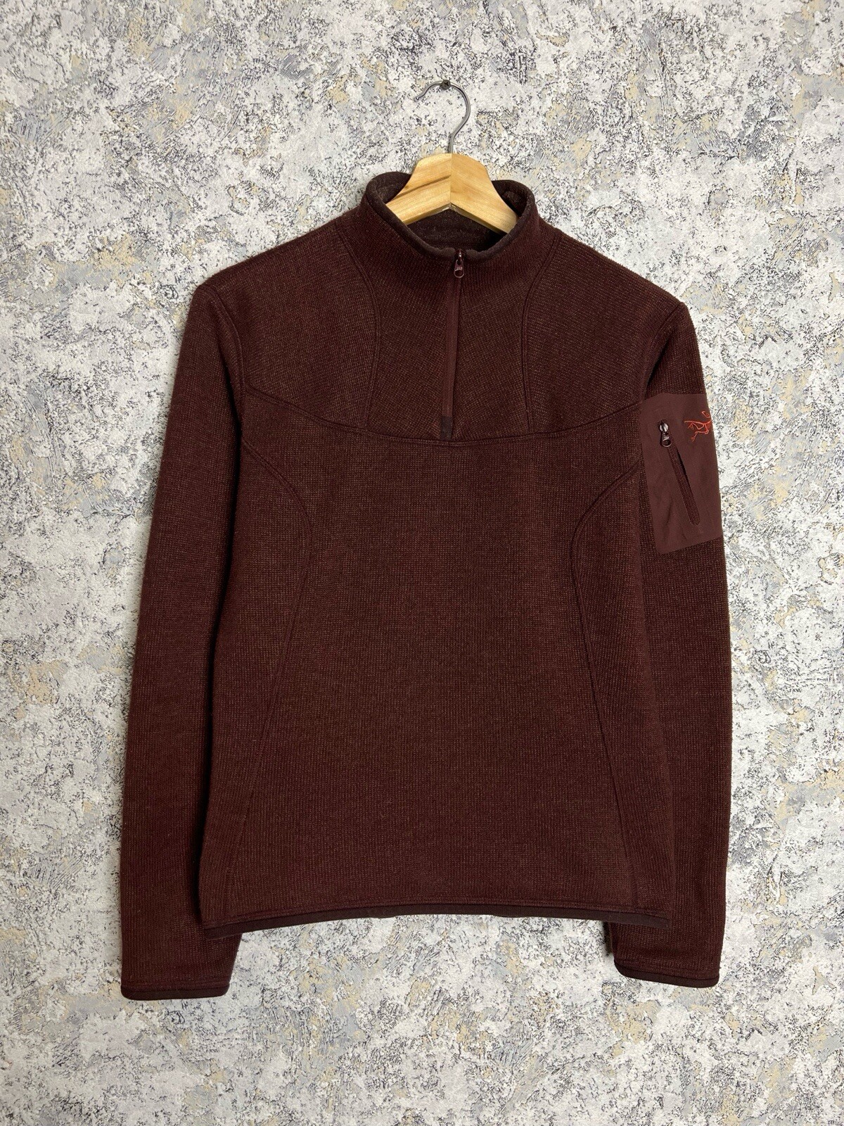 ARC'TERYX Giacca Pile Vintage Y2K Arcteryx 1 4 Zip Outdoor Donna Taglia S