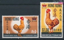 Timbres hong kong 1969 Mi 242-243 (complète edition) neuf avec gomme (10655160