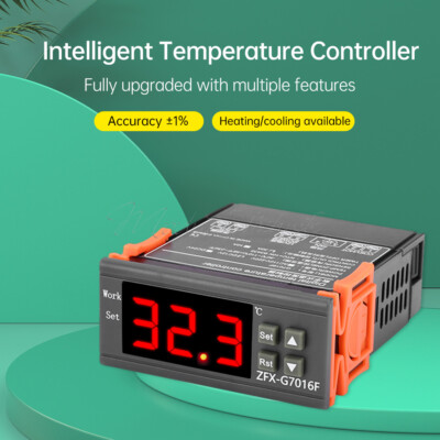 G7016F Digital Intelligent Temperature Controller NTC Probe  -50  ~110   12V/24V