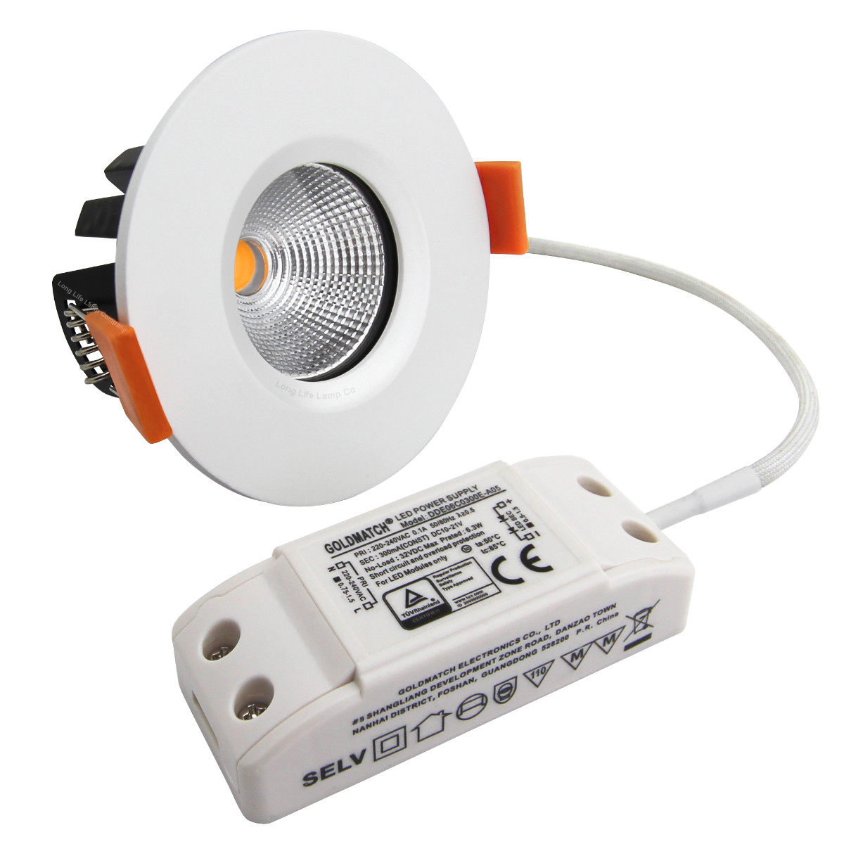 Fire Rated LED Downlight Recessed Ceiling Spotlights Kitchen Lights