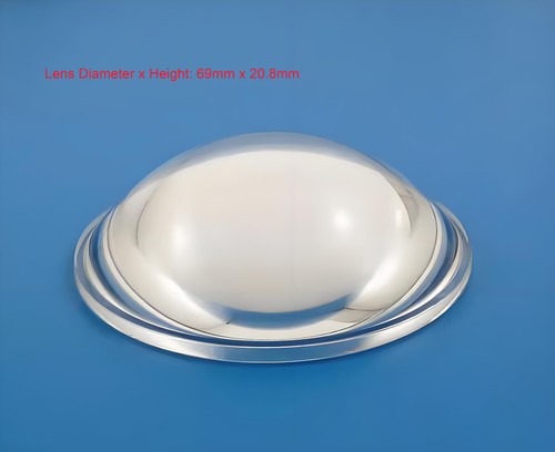 Linterna LED linterna eléctrica lente antorcha 1 pieza 69-108 mm borosilicato Plano - Imagen 10 de 22