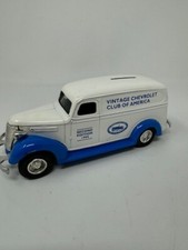 ERTL Panel Truck Die Cast Metal Locking Coin Bank 2nd Edition 1994 Original Box