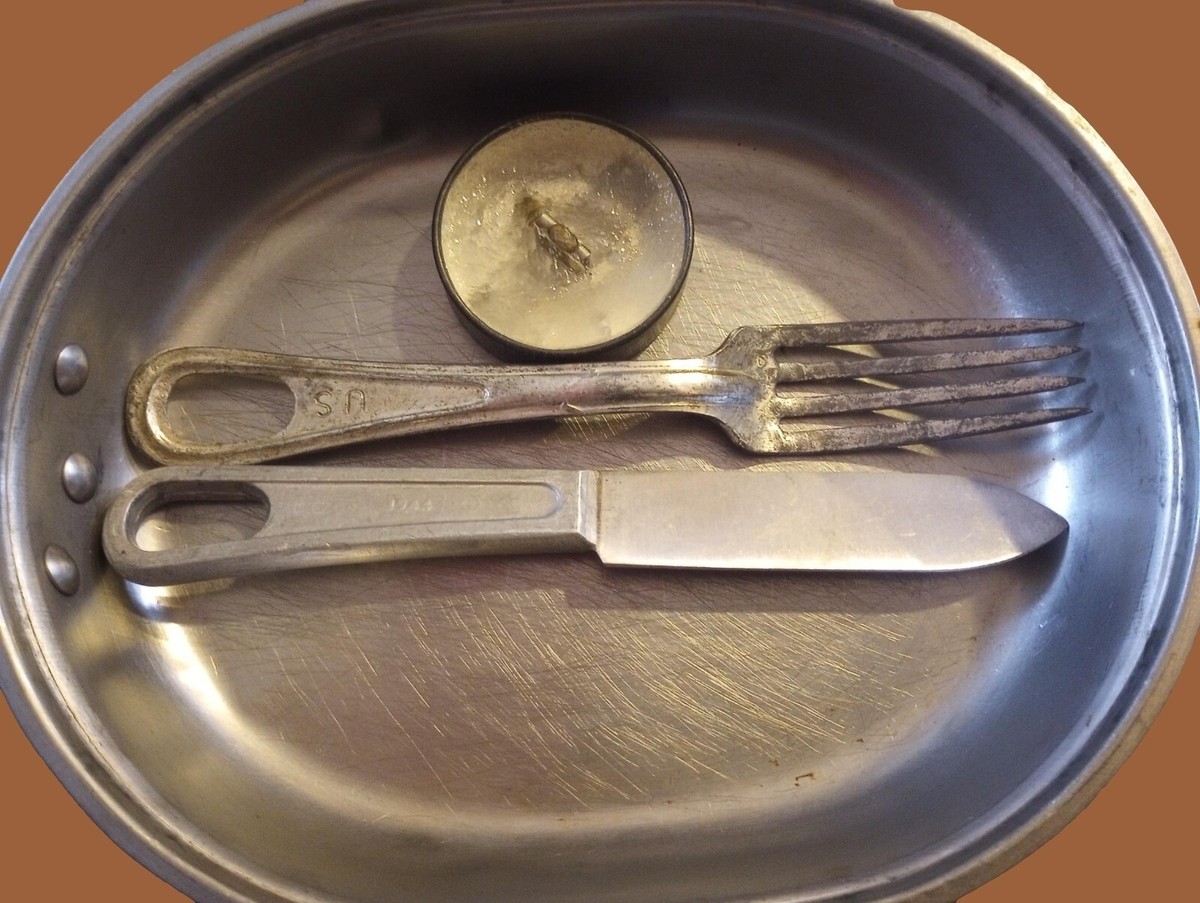 (J-7)US MESS KIT PAN カトラリー付き　米軍実物　美品 J-7)US MESS KIT PAN カトラリー付き 米軍実物 美品 - メルカリ