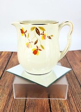 1930 Hall Autumn Leaf Jewel 2.5 Pint Utility Mary Dunbar Jug/Pitcher Made in USA