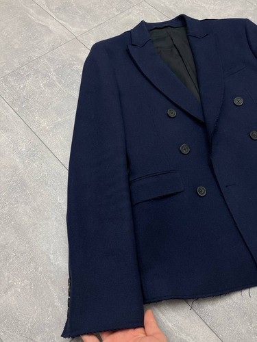 RARO Pierre Balmain Doble Pecho Abrigo Blazer 48 - Imagen 5 de 23