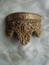 Dolls House Ornate Bed Headboard / Crown 1 / 12 Th Scale