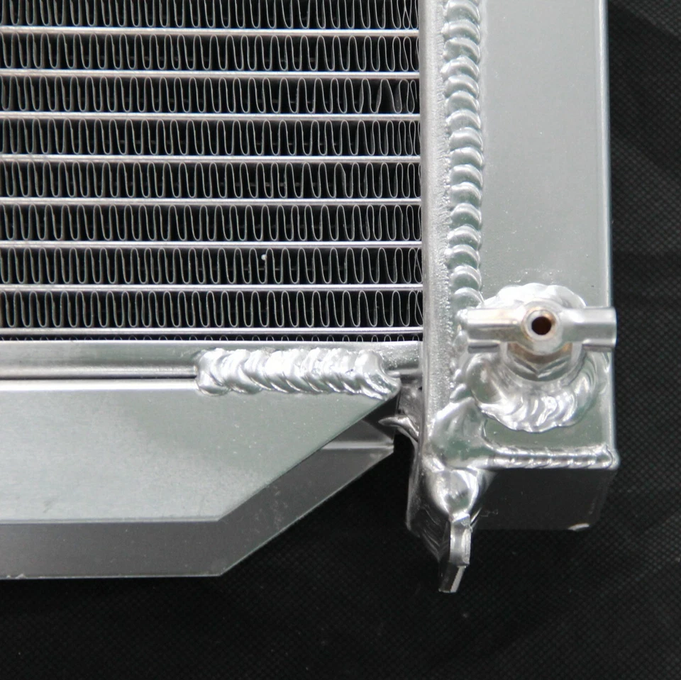 3 Rows Aluminum Radiator 1969-1972 Ford Country Fairlane Galaxie 500 Ltd L6 V8 Foto 3 de 4