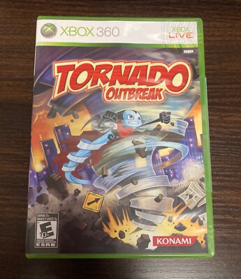 Tornado Outbreak (Xbox 360, 2009) ESRB, Partially Sealed with Security Seal