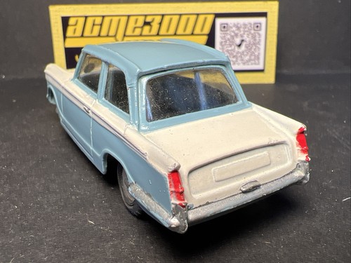 1960-64 Dinky Toys - 189 TRIUMPH HERALD SALOON - Blue/White - Original Box - B - Picture 3 of 18