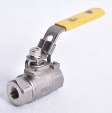 Stainless Steel Ball Valve 1000 WOG 1/4" Threaded 1/4-316
