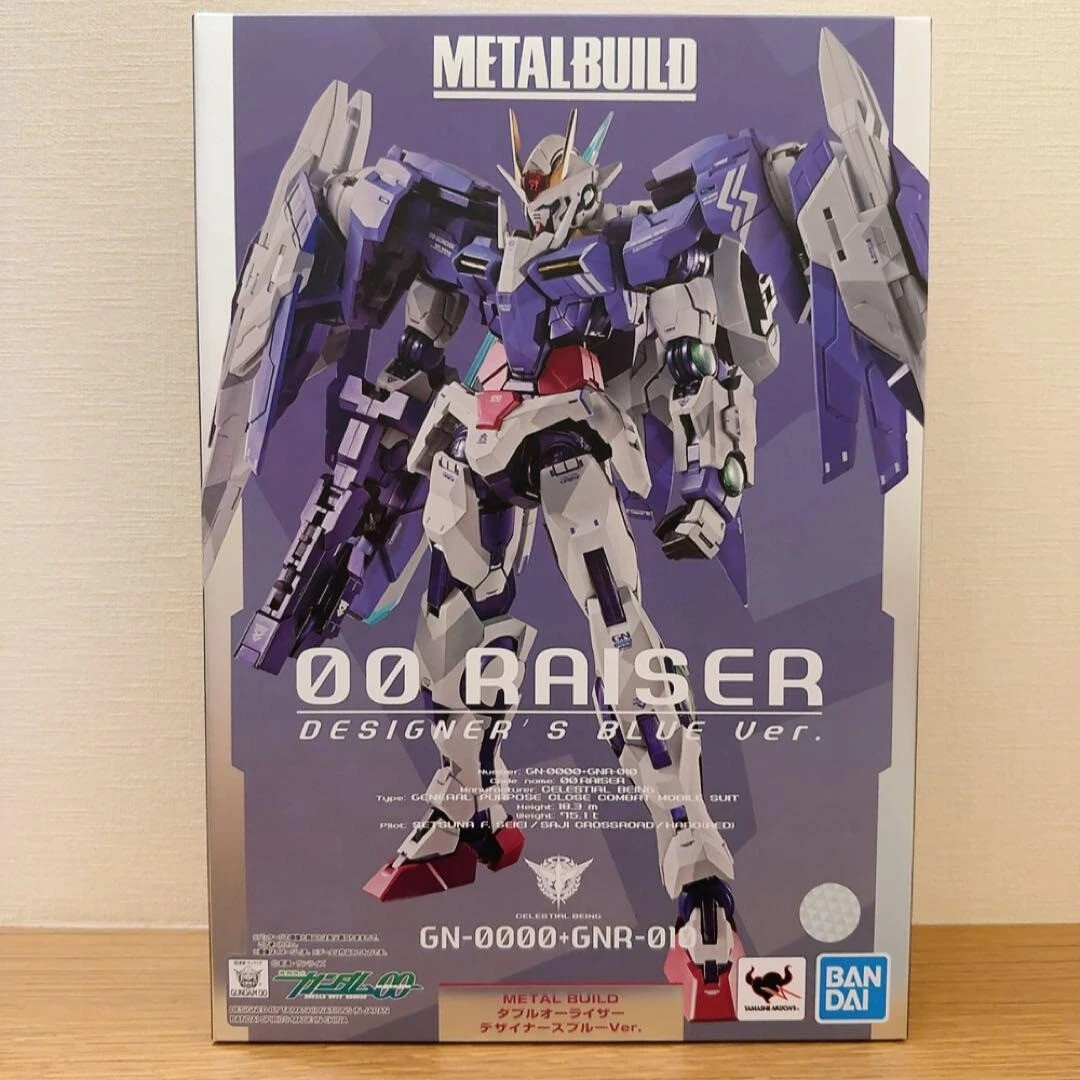 Metal Build Double 00 Raiser Designers Blue Ver. Mobile Suit