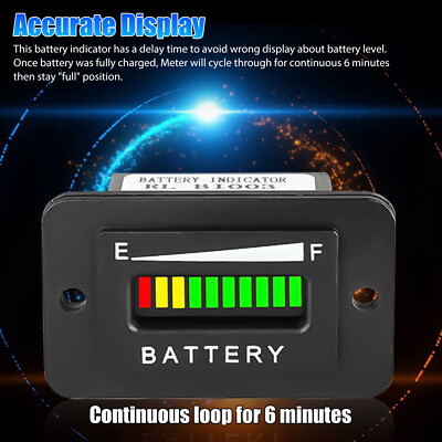 Batterij Indicator 80V 52mm Vervangen Curits 803 803RB 803RB7280BCJ3010 80 Volt Batterij Gauge Capaciteit Spanning Uur Meter Voltmeter voor Vorkheftruck Golfkar Elektrische Voertuig Pallet Truck