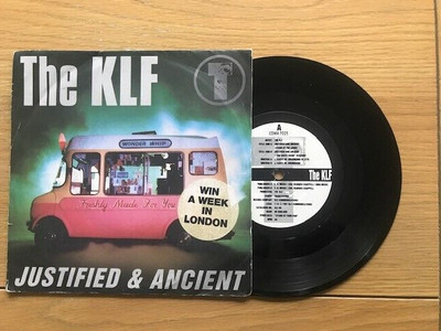 7'' Vinyl Single The KLF Justified and Ancient