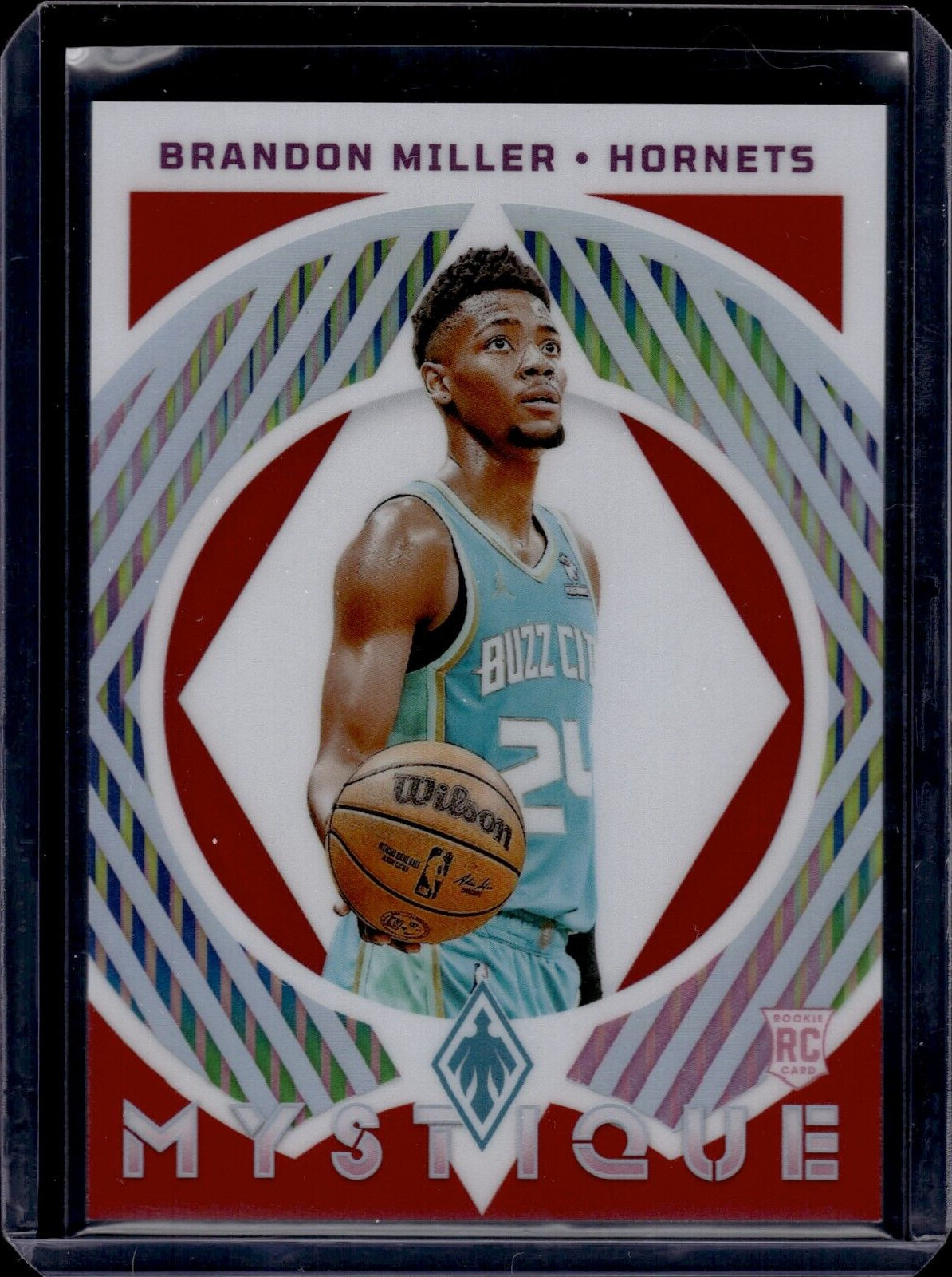 2023-24 Panini Phoenix Mystique Red #13 Brandon Miller RC 10/125