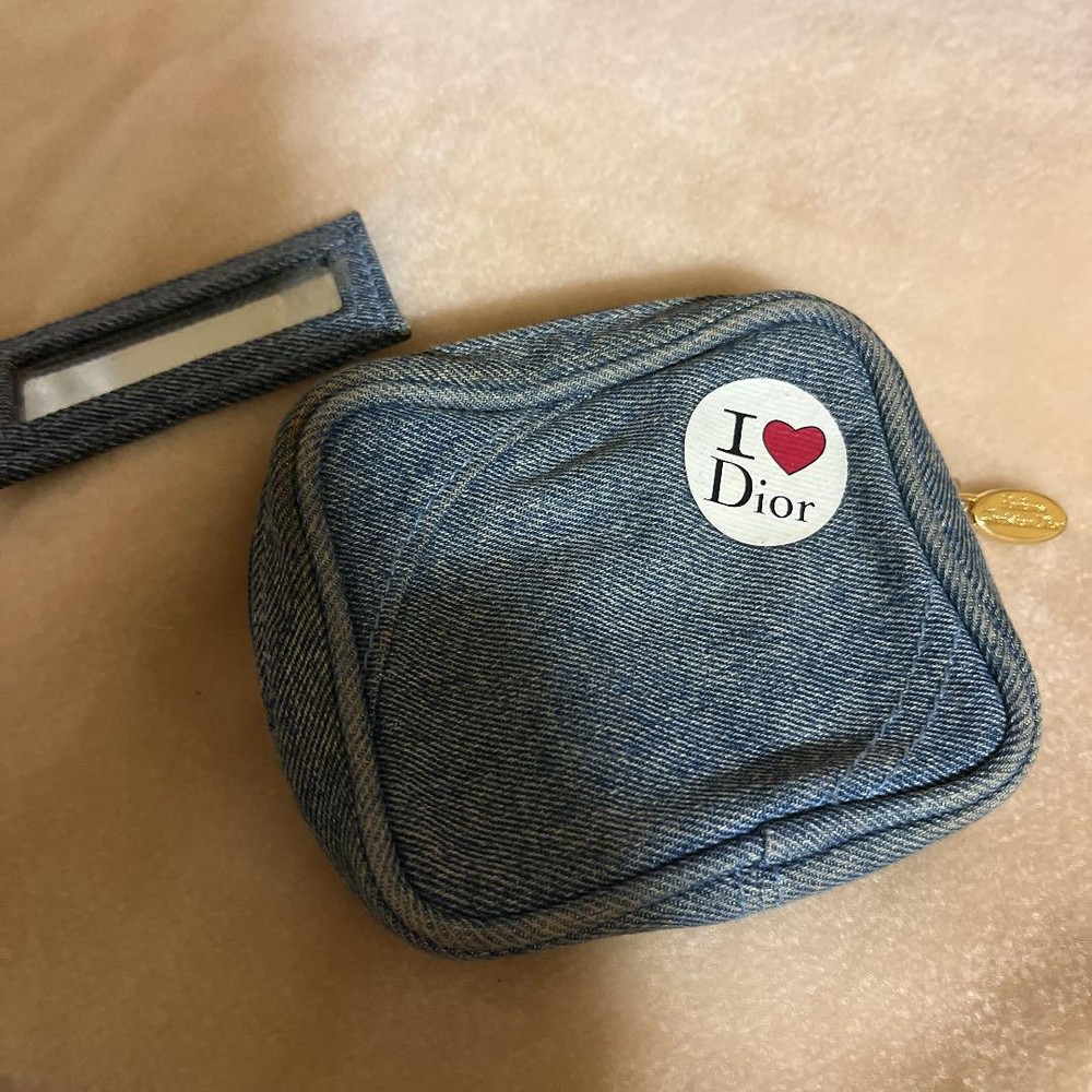 DIOR Denim Pouch 4