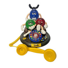 M  M'S Collectible Animated Phone Talking M  M's Vintage Landline Touchtone