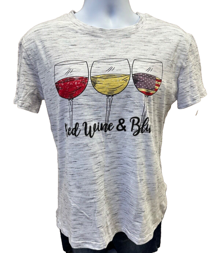 4th Of July Red, Wine, and Blue Tee