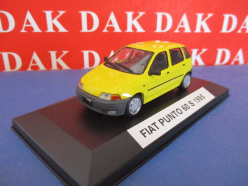 Die cast 1/43 Modellino Auto Fiat Punto 60 S Yellow 1995 2 - Foto 2 di 6