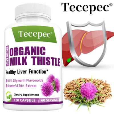 Liver Supplement - Milk Thistle, Detoxifying and Restorative Formula