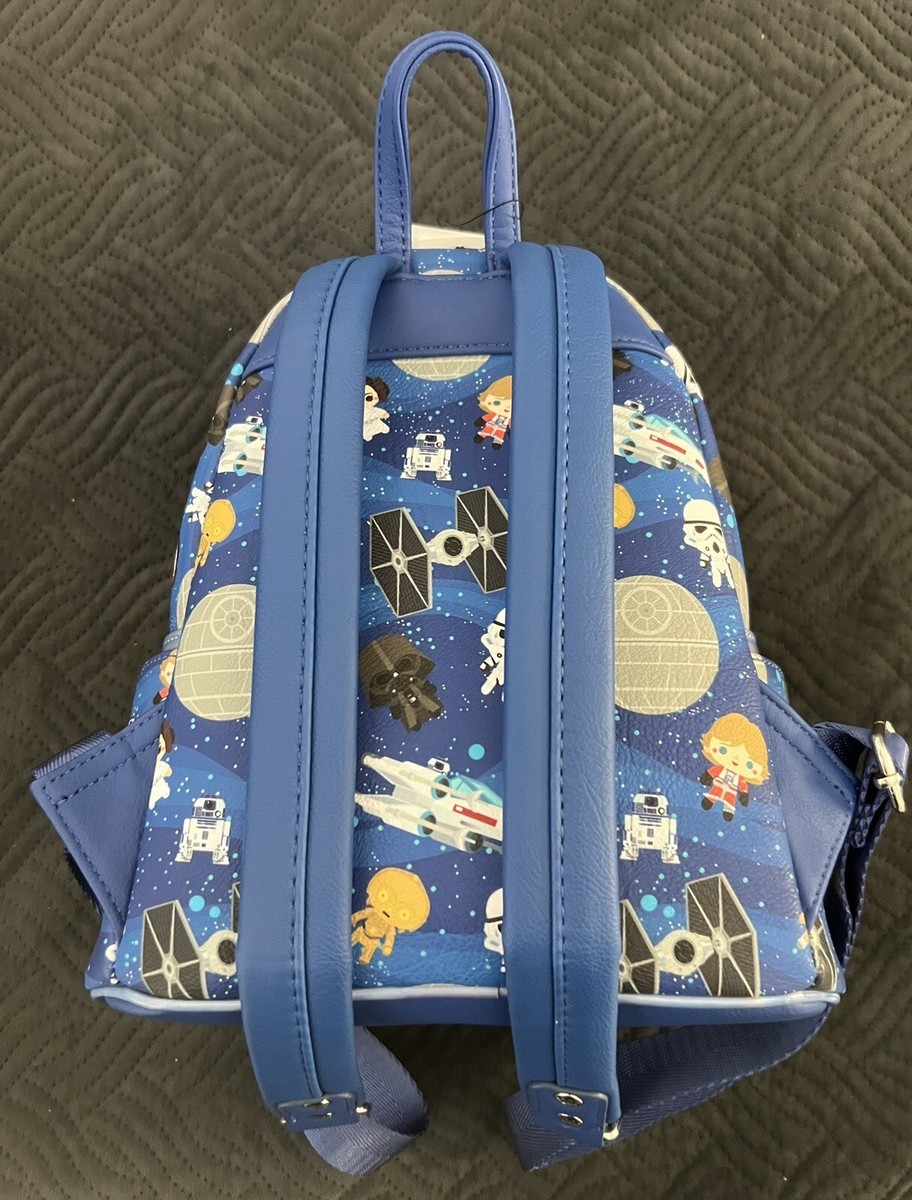 2021 Disney Parks Loungefly Star Wars Chibi Mini Backpack  display picture 2