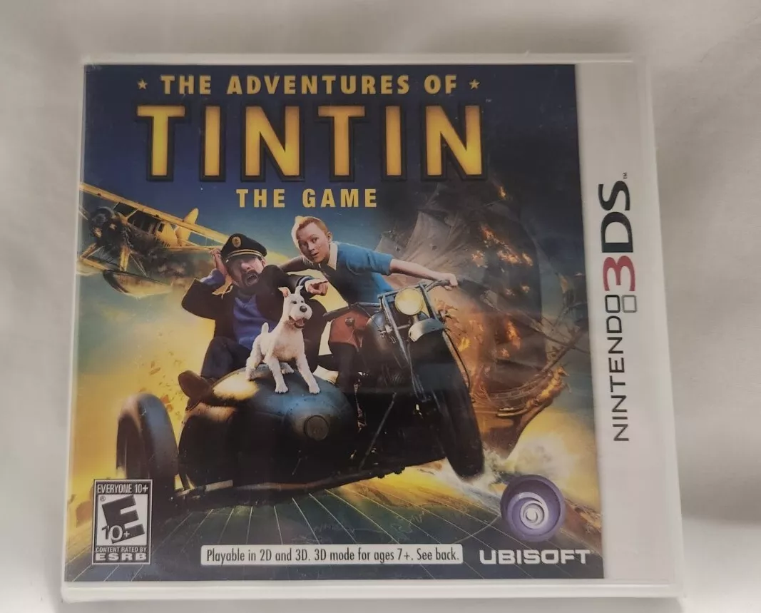 Nintendo 3DS The Adventures of TinTin the Game Tin Tin NEW Sealed
