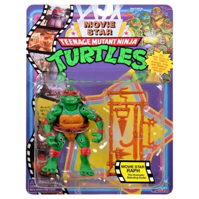 Teenage Mutant Ninja Turtles Movie Star Classic 90' Movie Star - Raphael Ages 4+