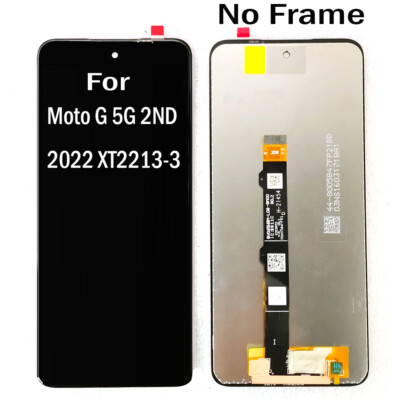 Replace For Motorola Moto G 5G 2022 XT2213-3 LCD Touch Screen
